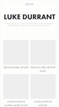 Mobile Screenshot of lukedurrant.com